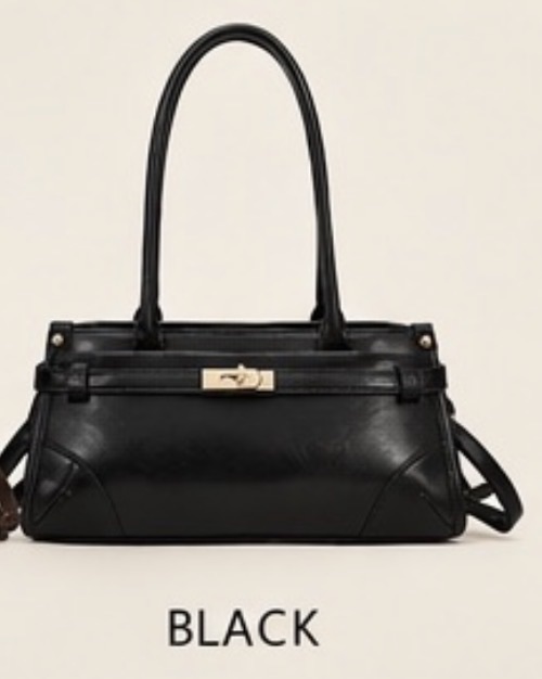 Malá pevná kabelka s ozdobnými knoflíky
