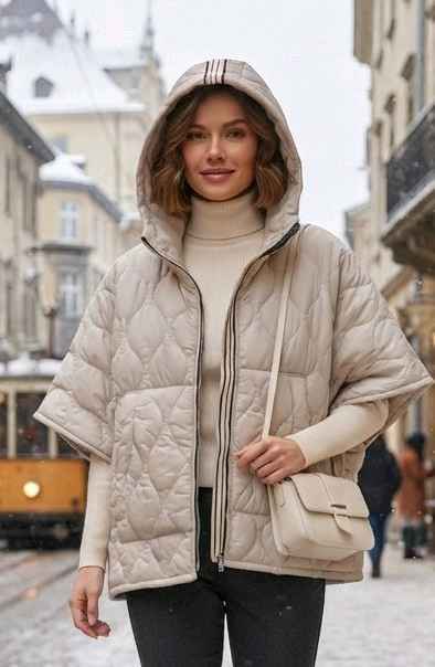 Prošívaná oversize bunda