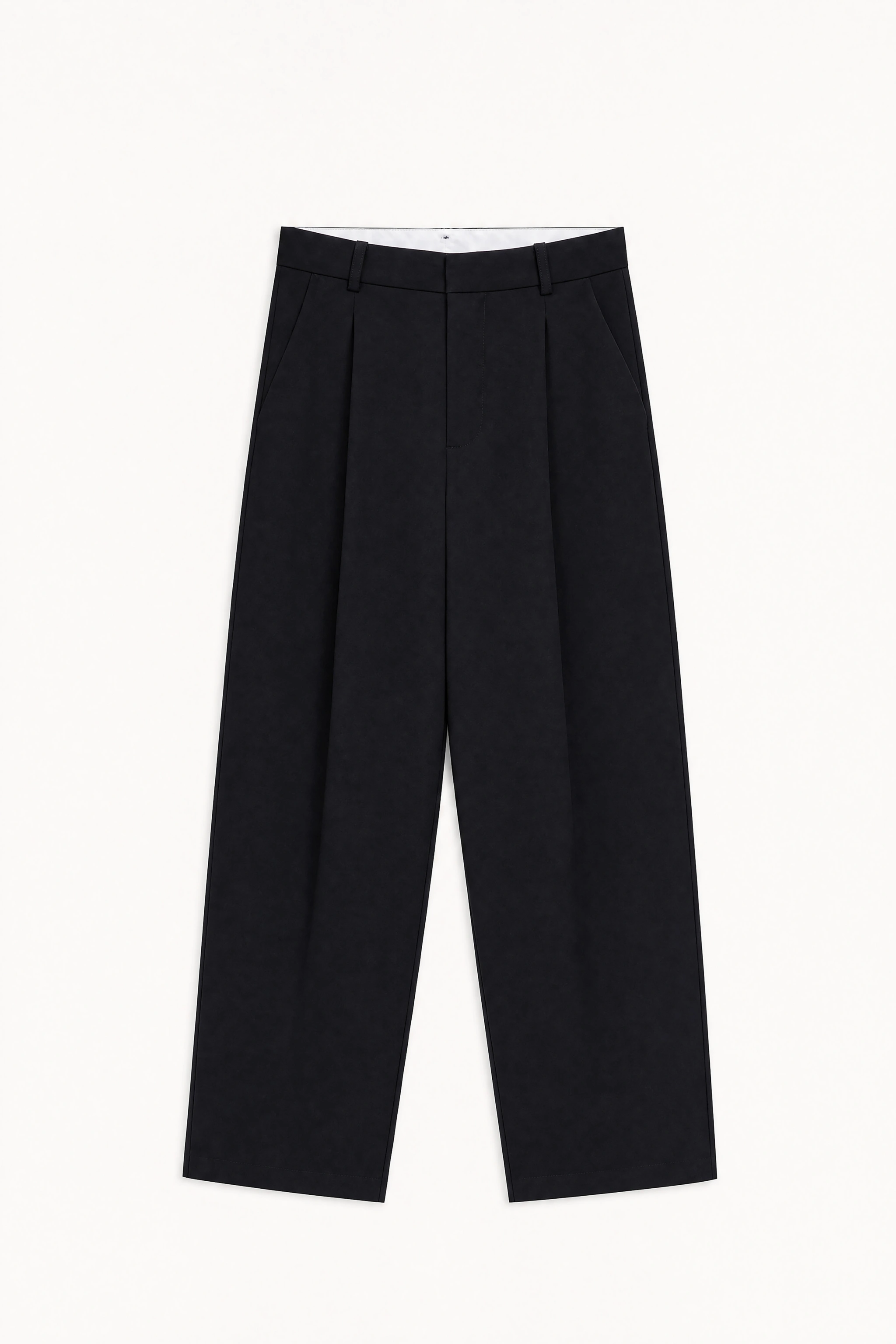 Kalhoty Wide Leg s Plisemi