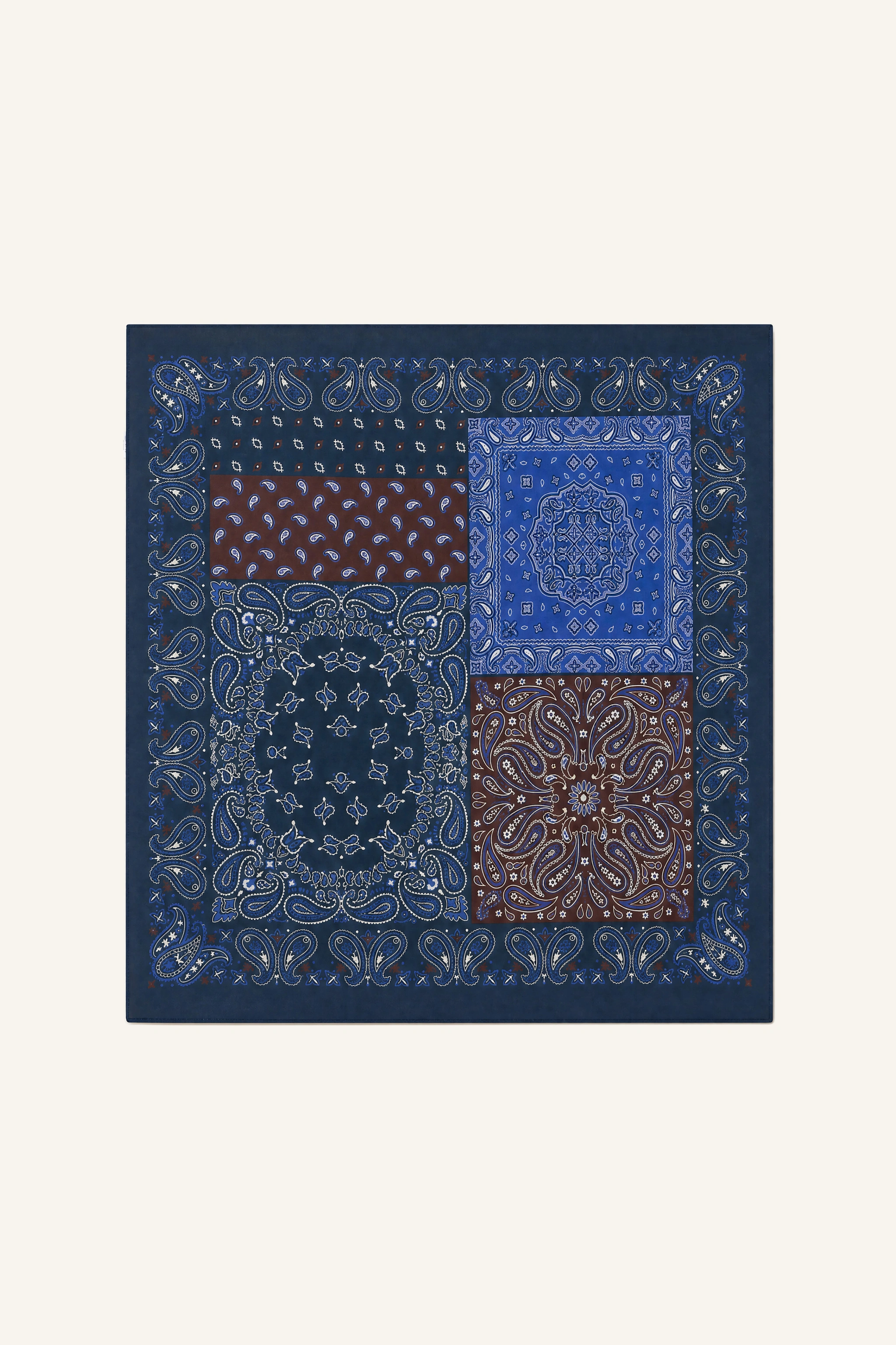 Šála Paisley Patchwork