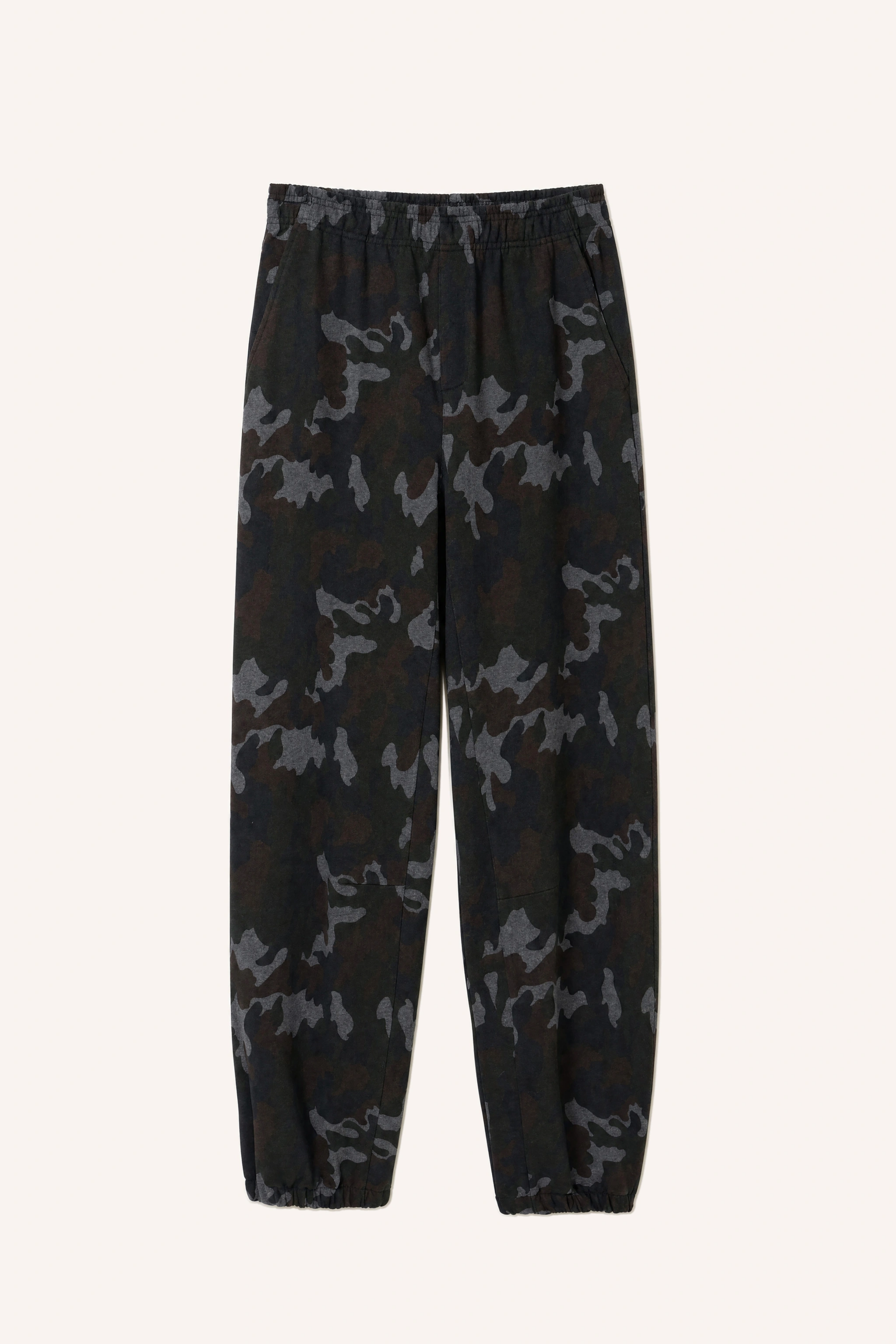 Maskáčové jogger kalhoty