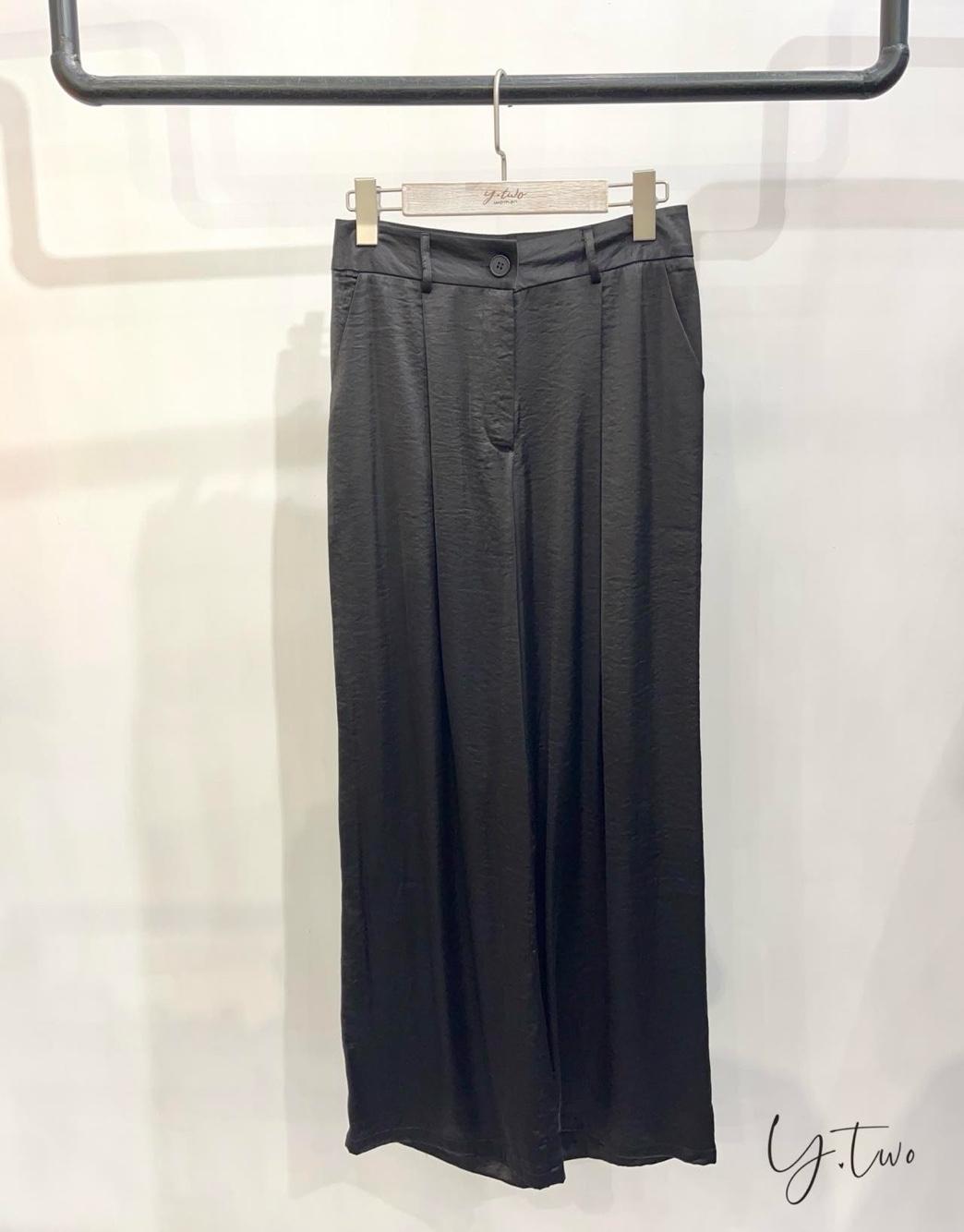 Kalhoty Wide Leg s Řasami